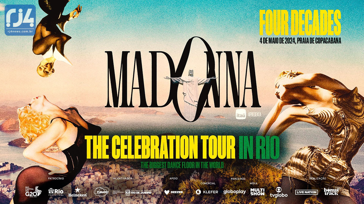 Madonna em Copacabana | Créditos: divulgação